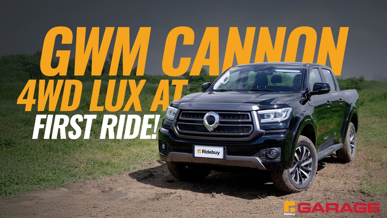 GWM Cannon LUX 4x4 AT Первая поездка!