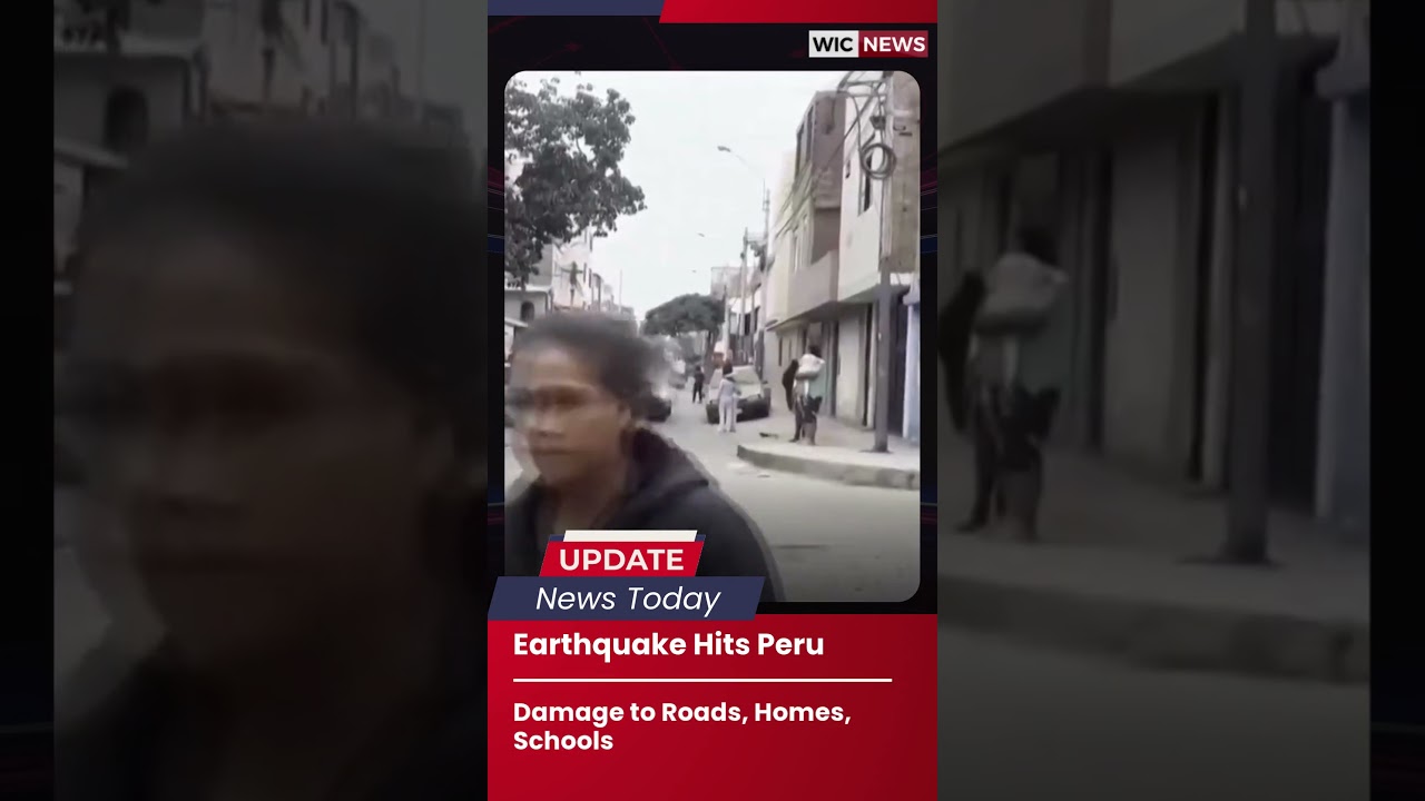 5.6 magnitude earthquake has struck off the coast of Lima, Peru