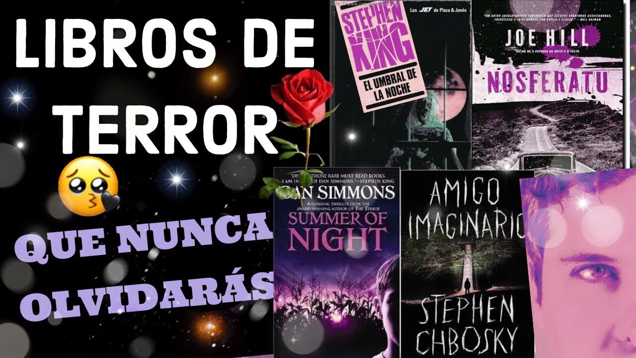 LIBROS DE TERROR  Que NUNCA Olvidaras // Reseñas de miedo