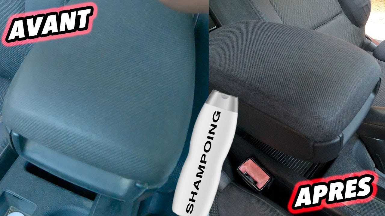 TUTO- Nettoyer l'intérieur de son auto avec du shampoing !