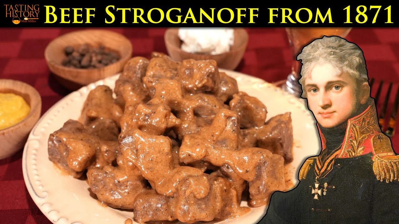 The Original Beef Stroganoff of Imperial Russia