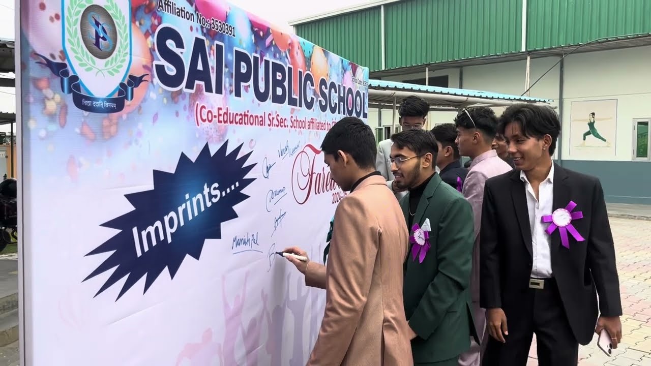 Farewell 2025 |SAI PUBLIC SCHOOL KASHIPUR|