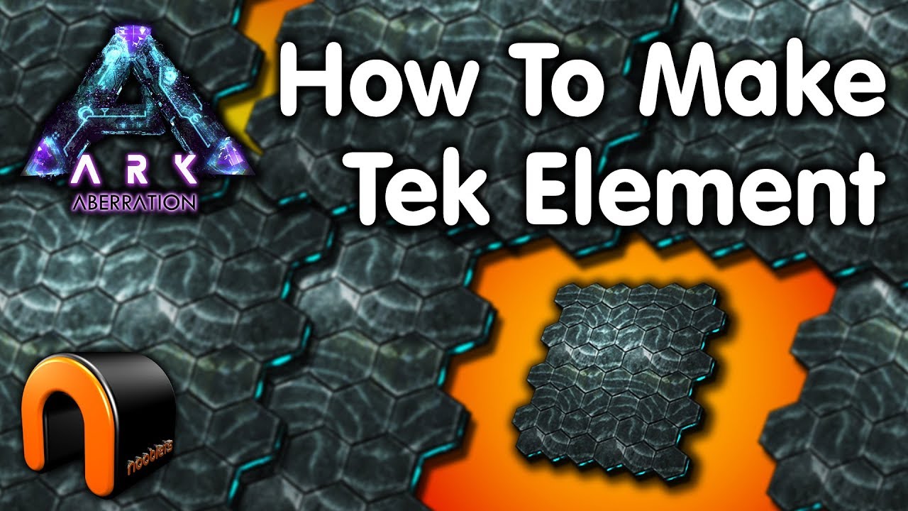 ARK - HOW TO MAKE TEK ELEMENT ON Aberration