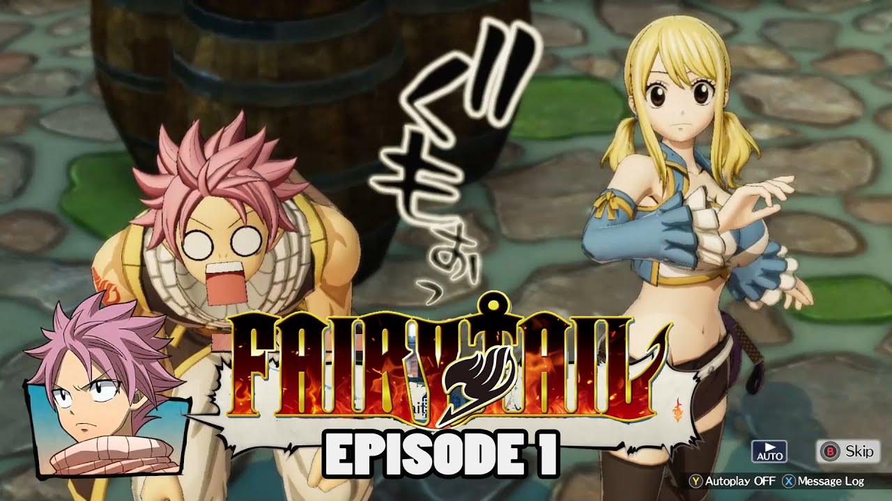 Fairy Tail (2020) Game [PC] Episode 1 - The 7 years Gap (Story + Main Battle)