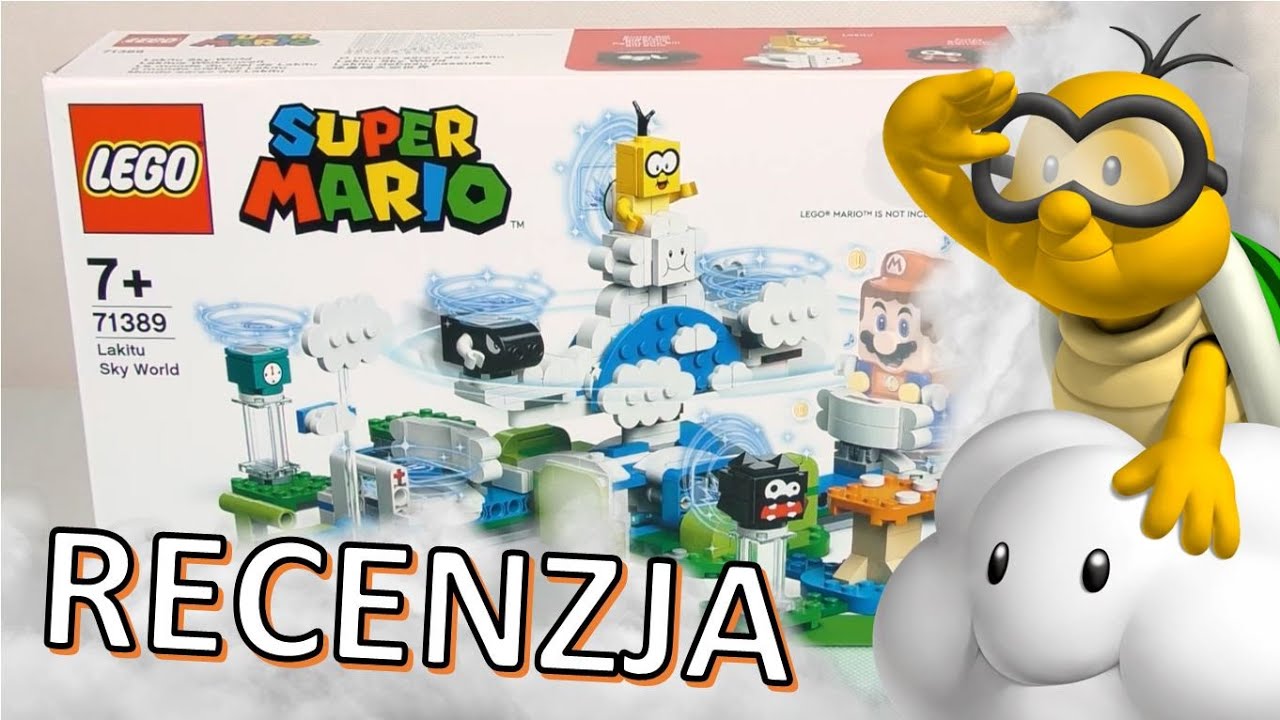 LEGO Super Mario Podniebny świat Lakitu 71389 / RECENZJA
