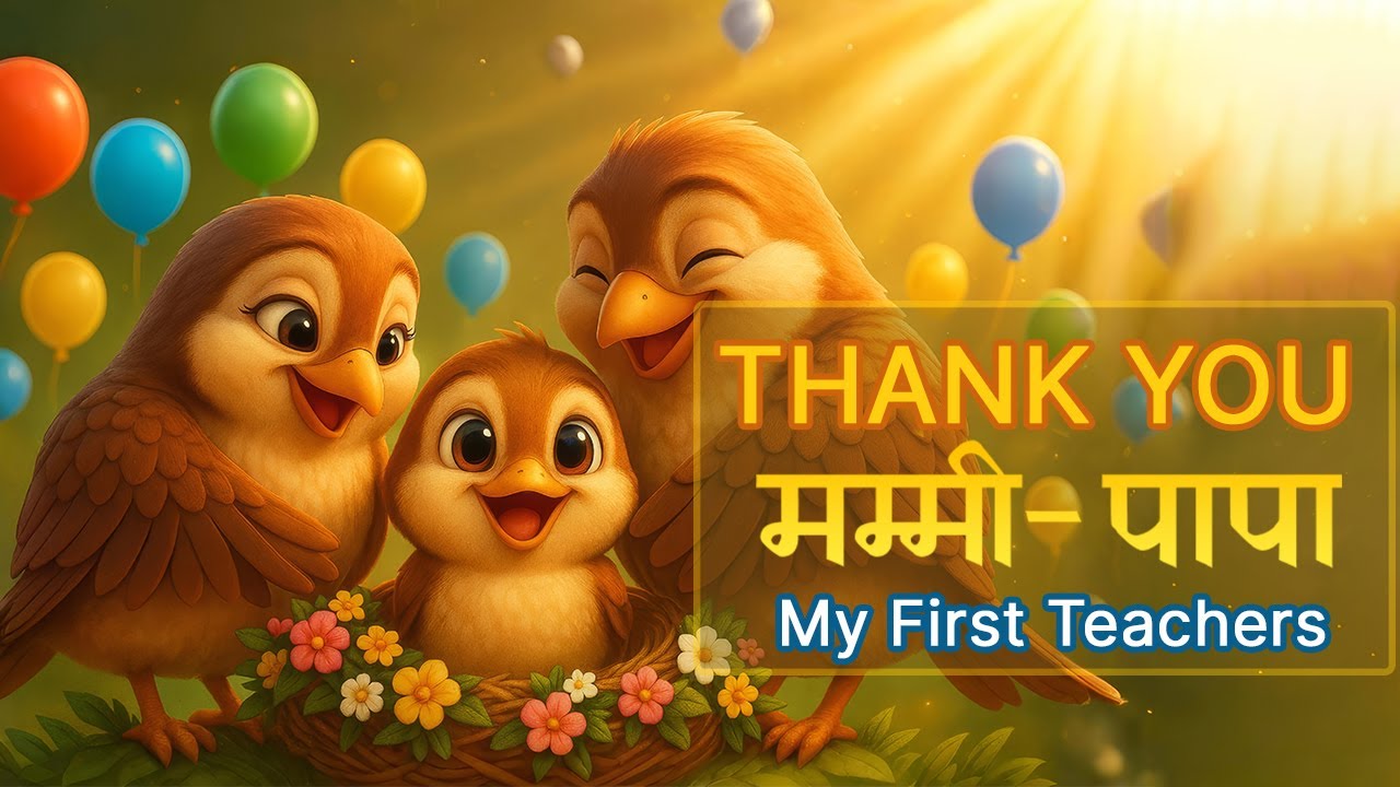 Teachers’ Day Special | नन्हीं चिड़िया हिंदी Cartoon | Hindi Moral Story| #kidsstoryhindi #teacher