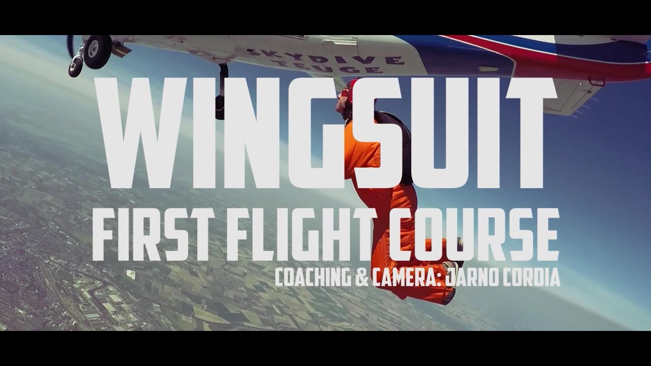 Wingsuit First Flight Course - May 2016, Seppe, NL