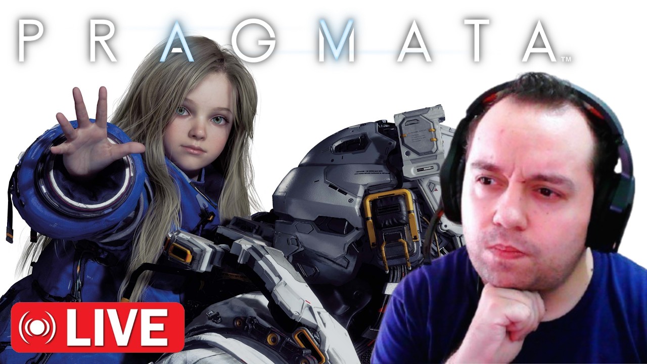 O JOGO MAIS MISTERIOSO DA D&Eacute;CADA! 🛰️ Pragmata Demo Gameplay
