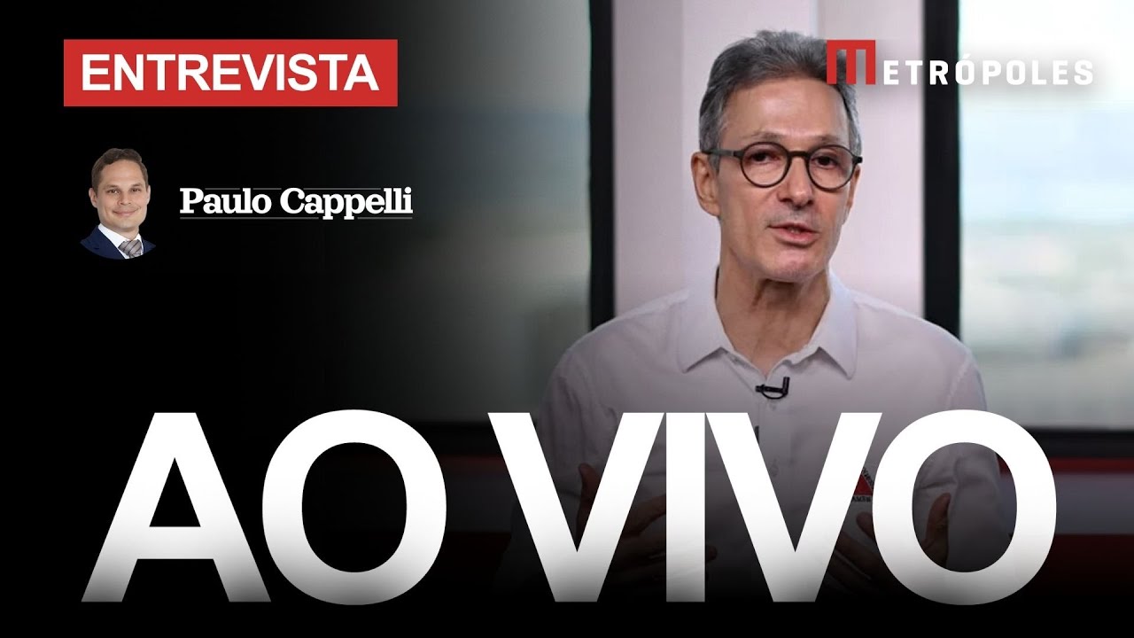 AO VIVO: Metr&oacute;poles entrevista Romeu Zema, governador de Minas Gerais