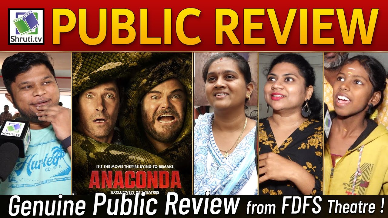Tamil | ANACONDA Public Review | Anaconda 2025 Movie Review