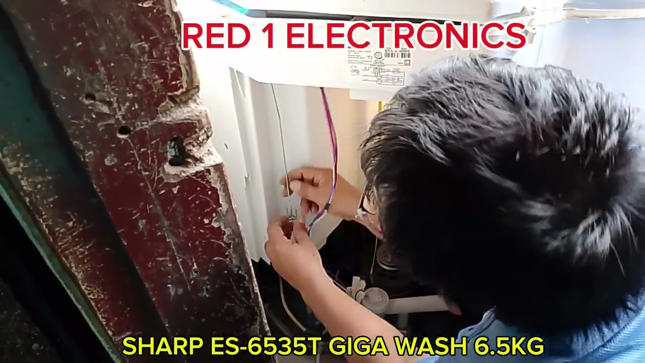 Paano Buksan Ang SHARP ES-6535T GIGA Wash 6.5Kg na Washing Machine 