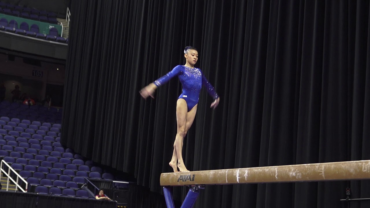 Leanne Wong (USA) - Balance Beam - 2019 American Cup