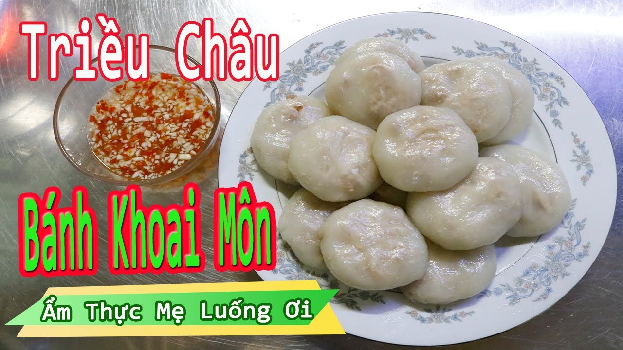 BÁNH KHOAI MÔN TRIỀU CHÂU - cách chuẩn bị nguyên liệu và gói bánh