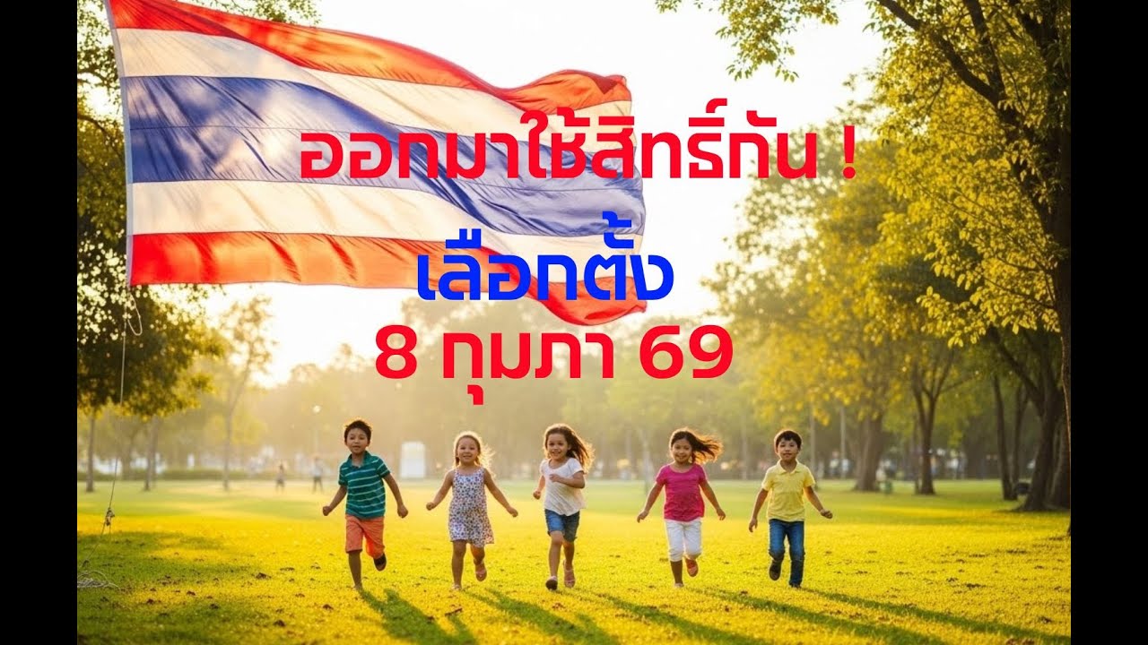 ออกมาใช้สิทธิ์เลือกตั้ง 8 กุมภา  69