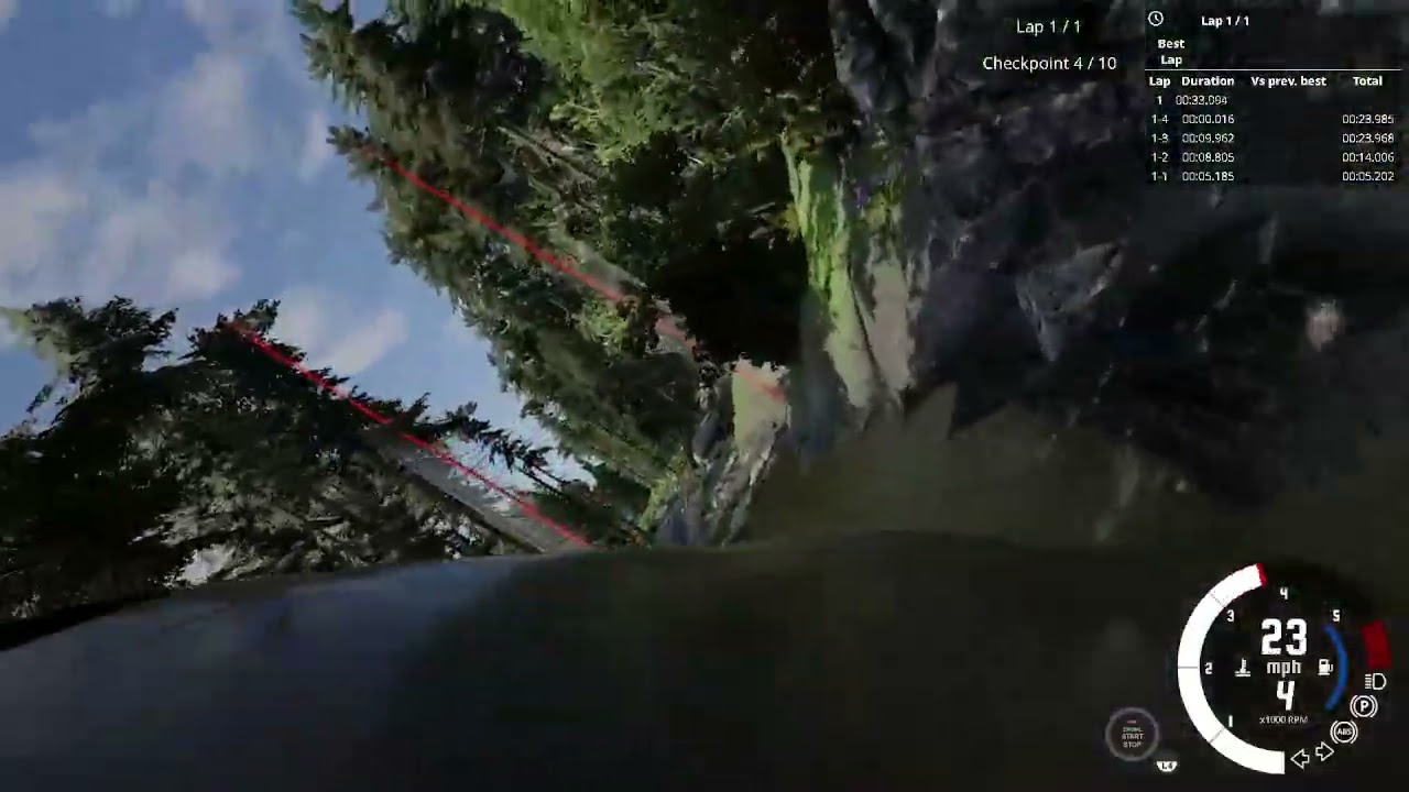 BeamMG.drive Scenarios - River Crawl WR 1:16.508
