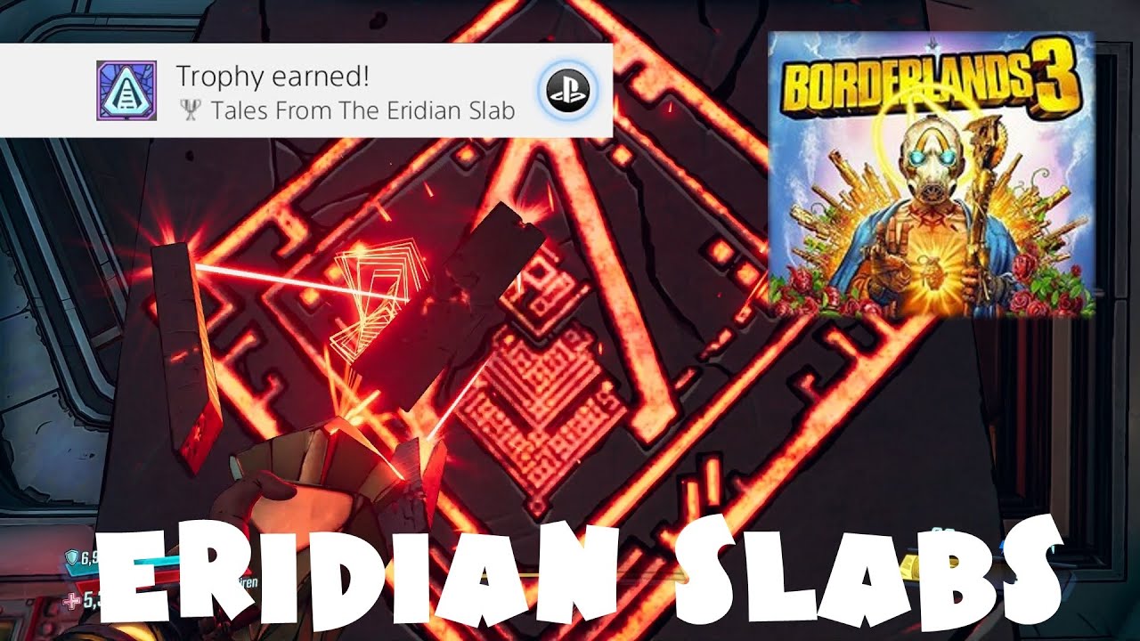 EVERY Eridian Slab Location - Tales from the Eridian Slab Trophy Guide - Borderlands 3