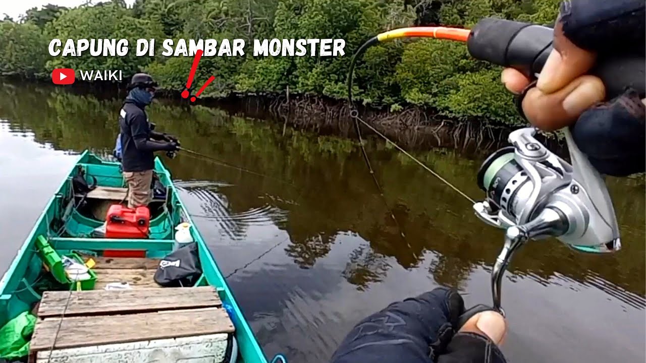 CAPUNG 622 1-3LB LAWAN MONSTER MUARA @WAIKI58