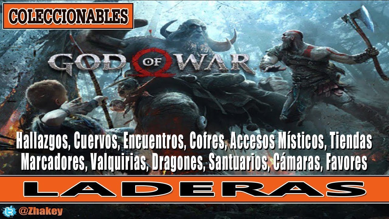God of War - Midgard: Laderas: Gu&iacute;a de Coleccionables 100%