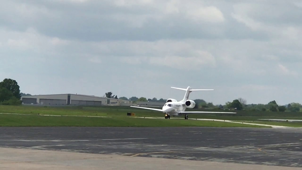Citation X Landing