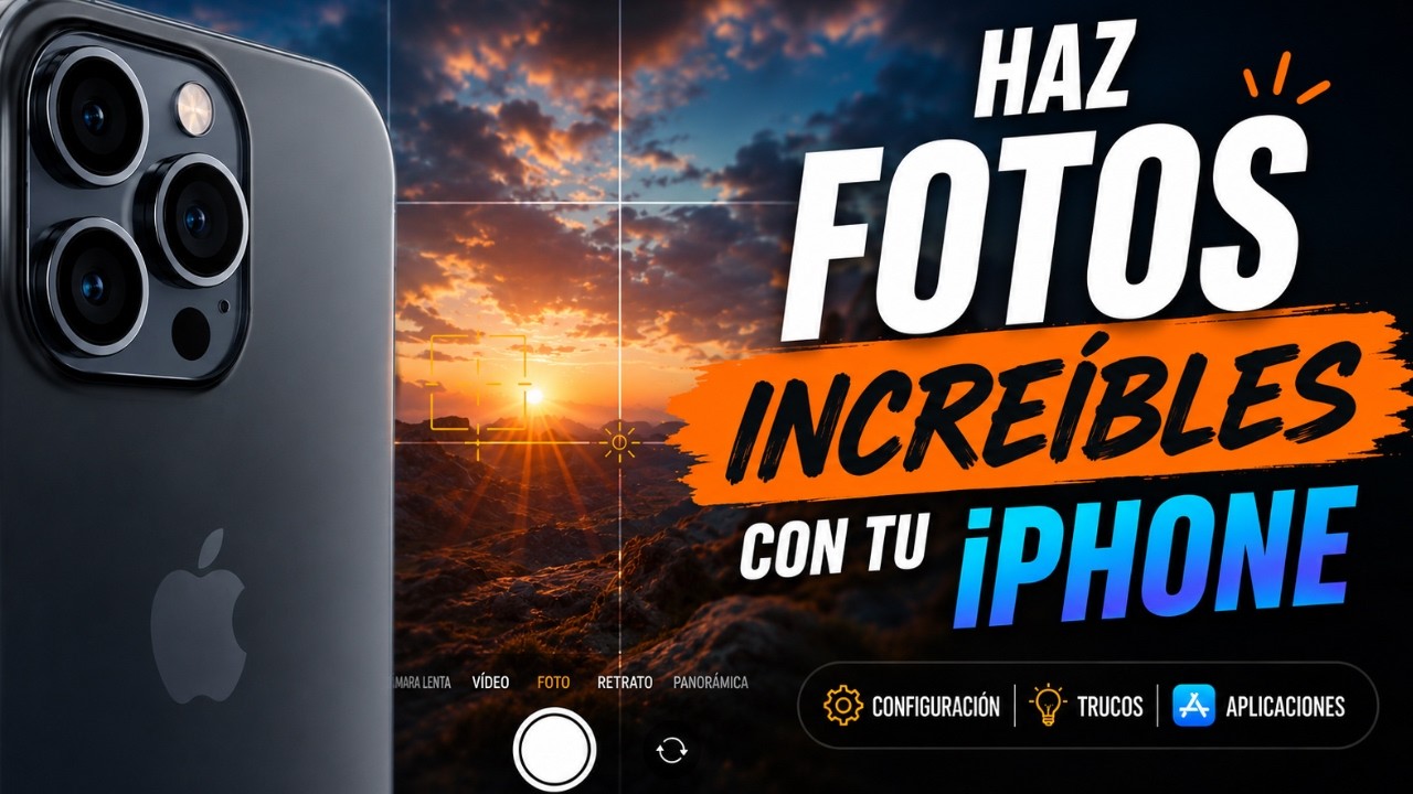 Haz FOTOS INCREÍBLES con tu iPhone | Trucos, Configuración y Aplicaciones