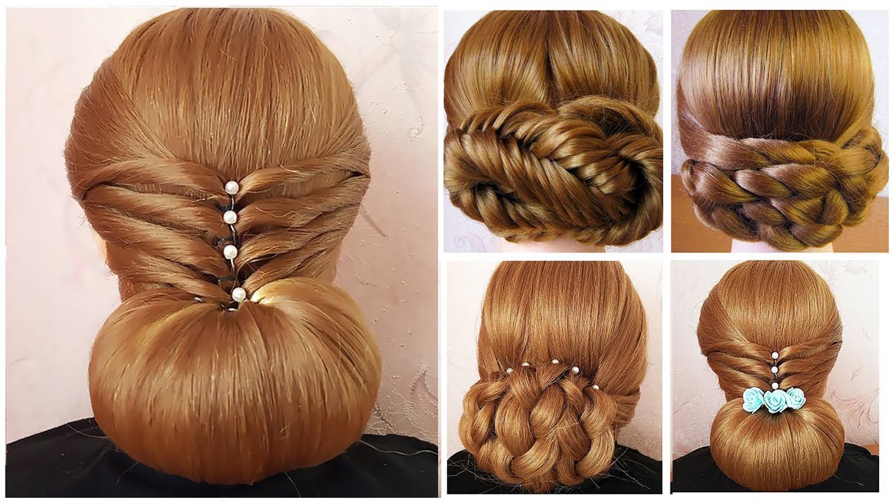 Easy And Unique Hairstyles For Wedding Guest & Party 😍 Simple low bun Ideas Anyone Can Try