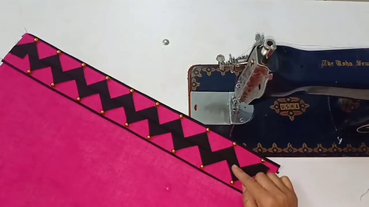 LATEST Salwar ki mohri/Poncha Design/सलवार की मोहरी बनाना सीखें