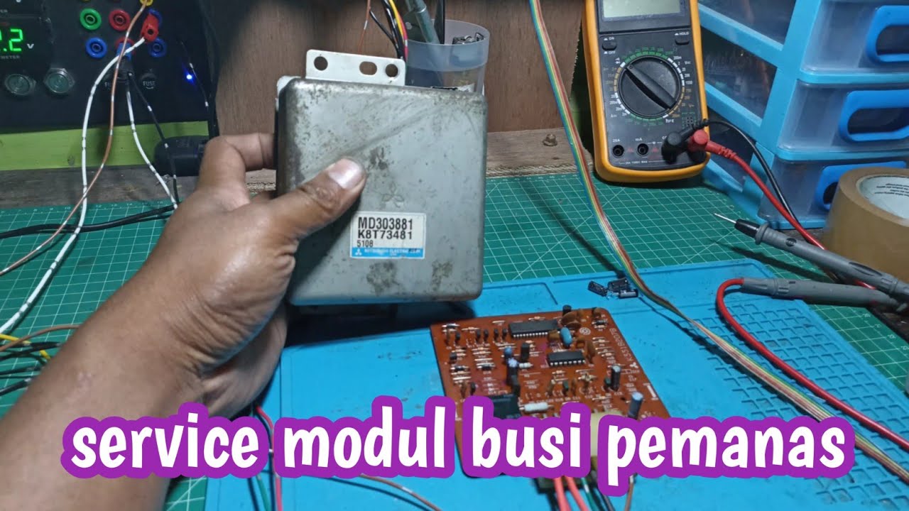 Service Gcu ( modul busi pemanas mobil diesel )