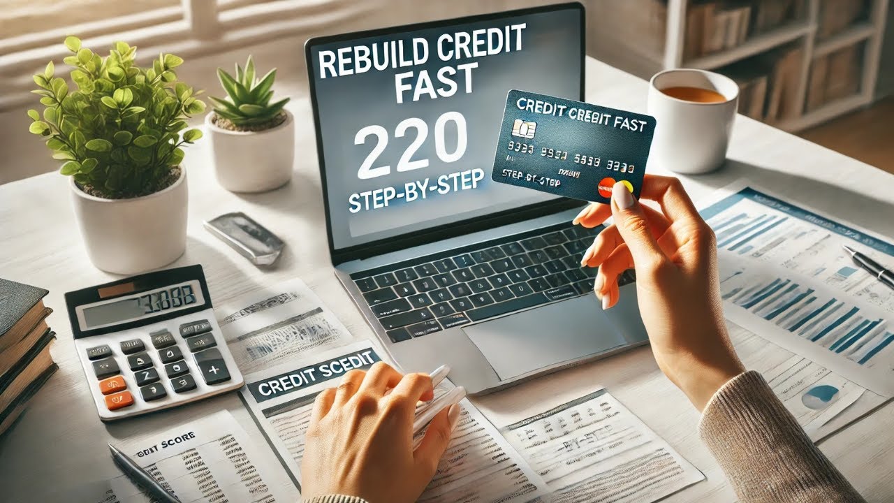 Rebuilding Credit A Step by Step Guide