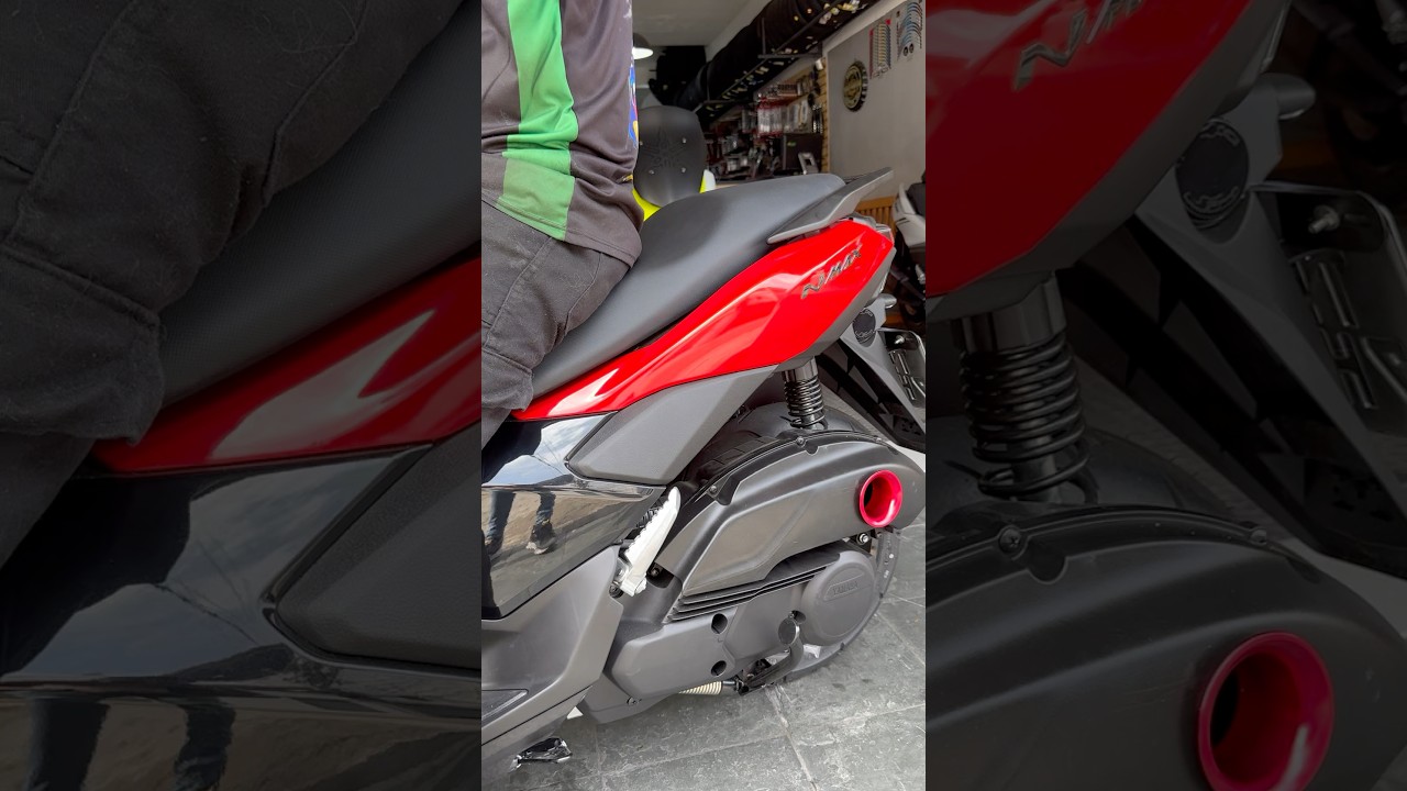 NOVA NMAX 2025 FURO NA CAIXA DE FILTRO DE AR