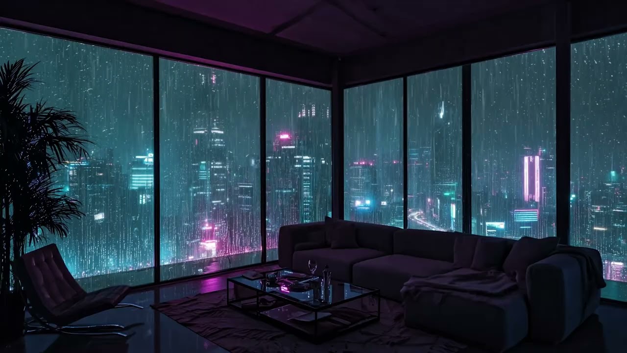 ⛈️ Thunderstorm White Noise 🌧️ Rain Sounds for Focus and Study