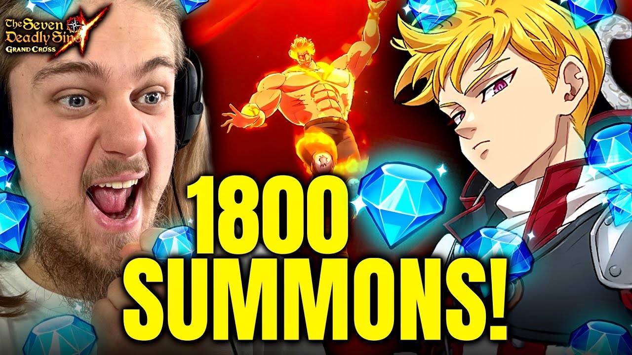 HO SCULATO TROPPI FEST UR!! NEW LANCELOT 1800 GEMS SUMMONS! - Seven Deadly Sins Grand Cross ITA
