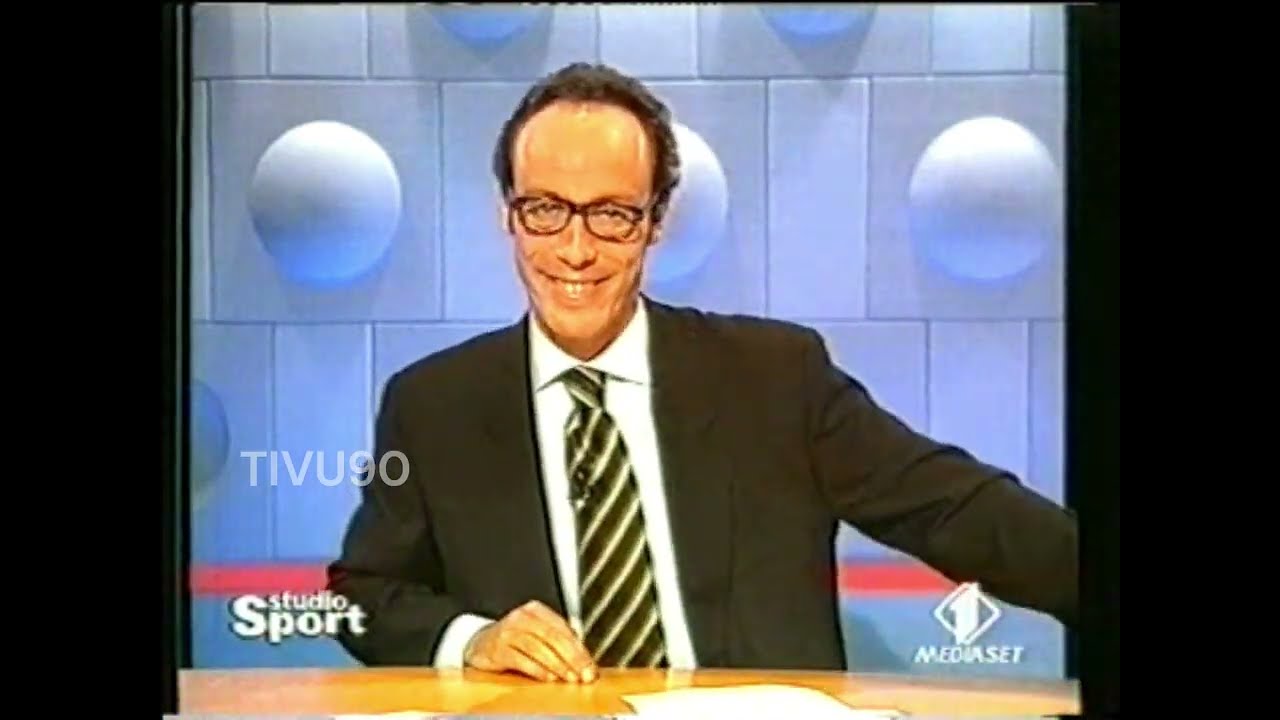 23 maggio 1999 Italia 1: Studio Sport e sequenza Spot