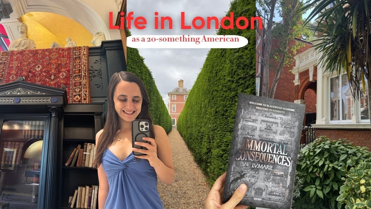 life in london (ep  2) 🫖 art galleries in Kensington, 1940s speakeasies, and recent reads