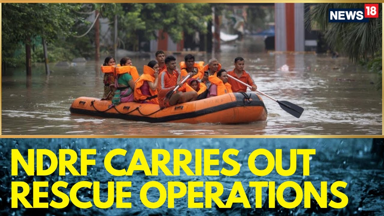 Delhi Flood | NDRF Carries Out Rescue Operation In Delhi's Flooded Areas | Delhi Flood News | News18