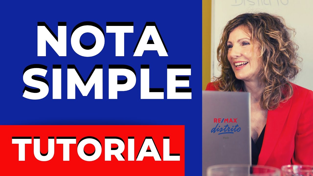 NOTA SIMPLE INFORMATIVA.TE ENSEÑO A INTERPRETAR LA NOTA SIMPLE DE UNA CASA/PROPIEDAD #NotaSimple