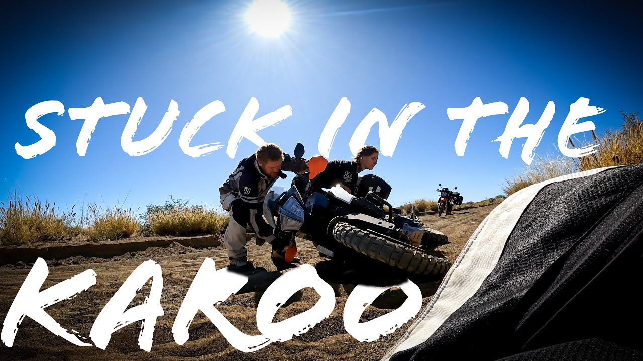 Riding Through the Remote Karoo - Our First Crash & Major Struggles S1EP31