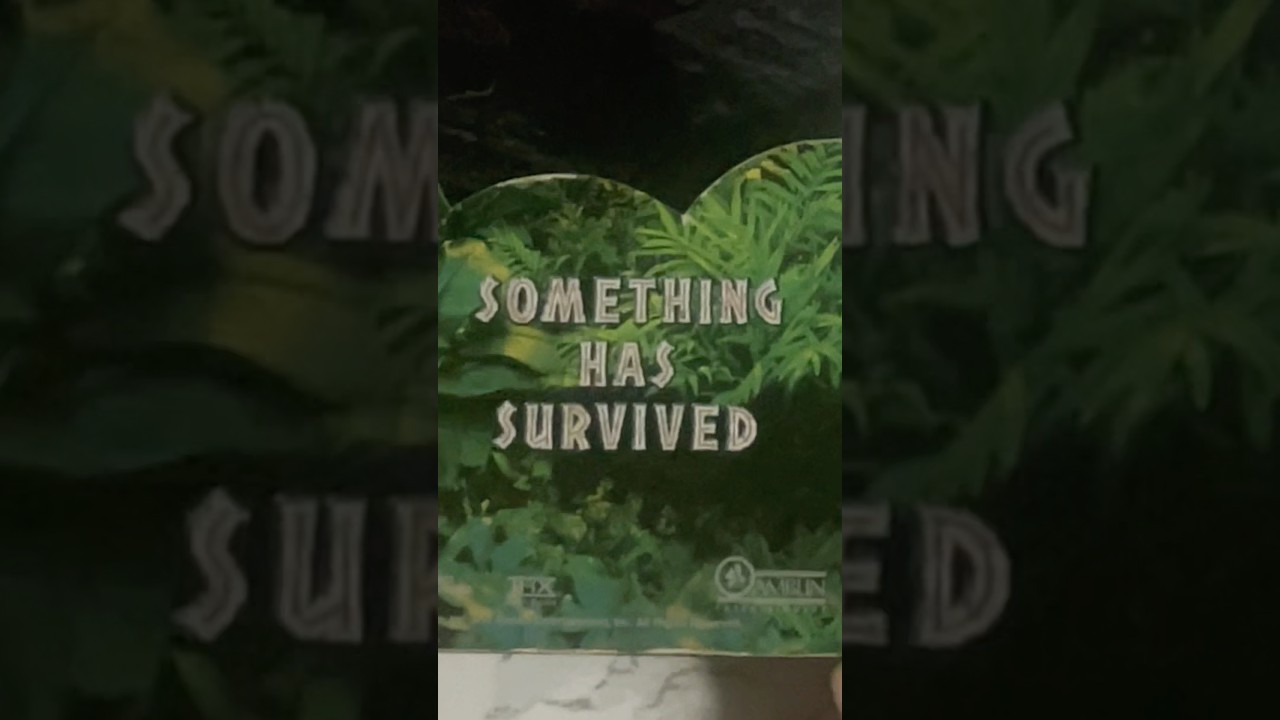 The Lost World Jurassic Park VHS Review! (Full video on my channel) 