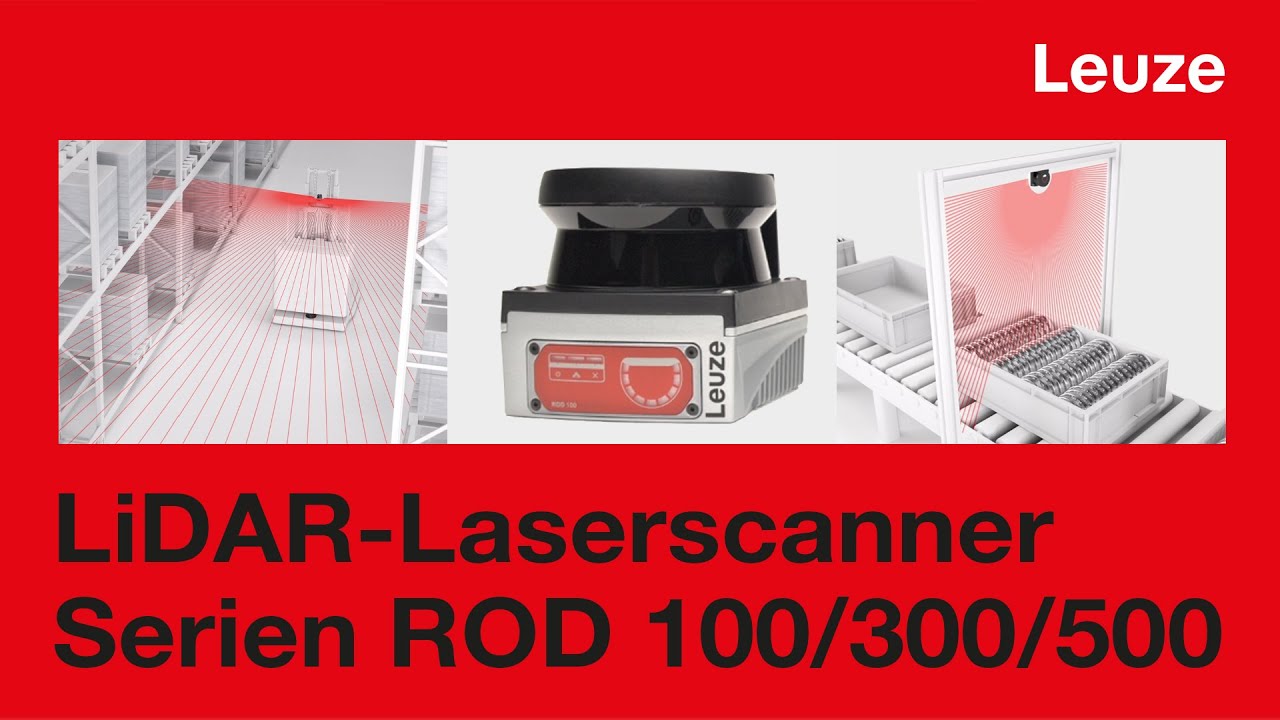 Precise LiDAR laser scanners for object detection, collision avoidance, contour measurement, AGV