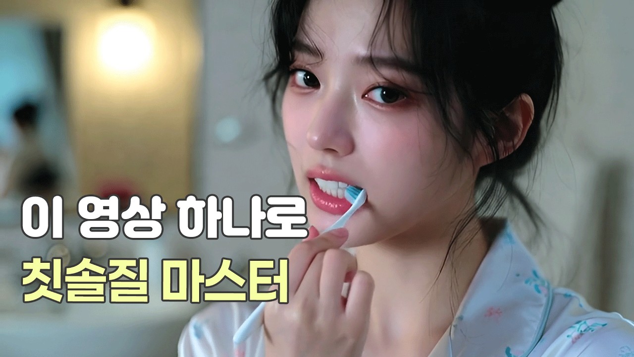 양치할 때 여기 안 닦으면 충치 생깁니다. #칫솔질 #양치질