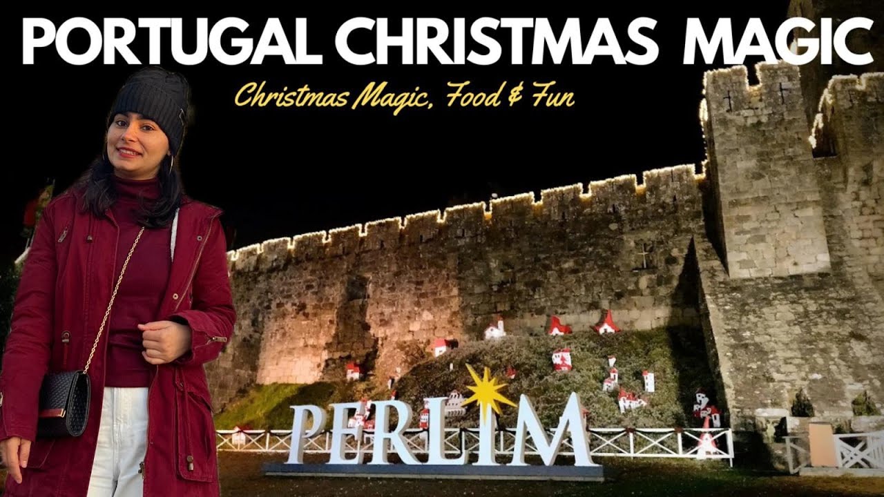 Portugal ka Most Magical Christmas Park 🎄 | Perlim Vlog