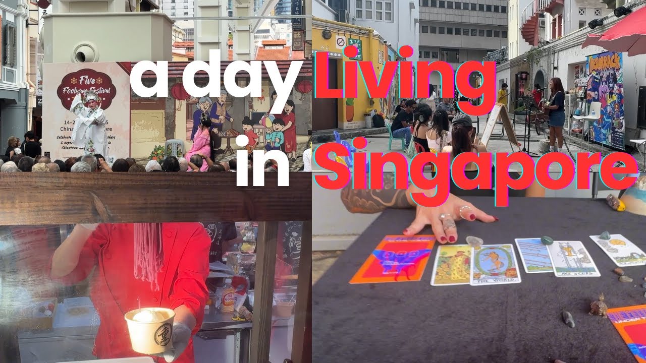 A Day Living in Singapore | Haircut, Festival, Resurrack Vintage Market