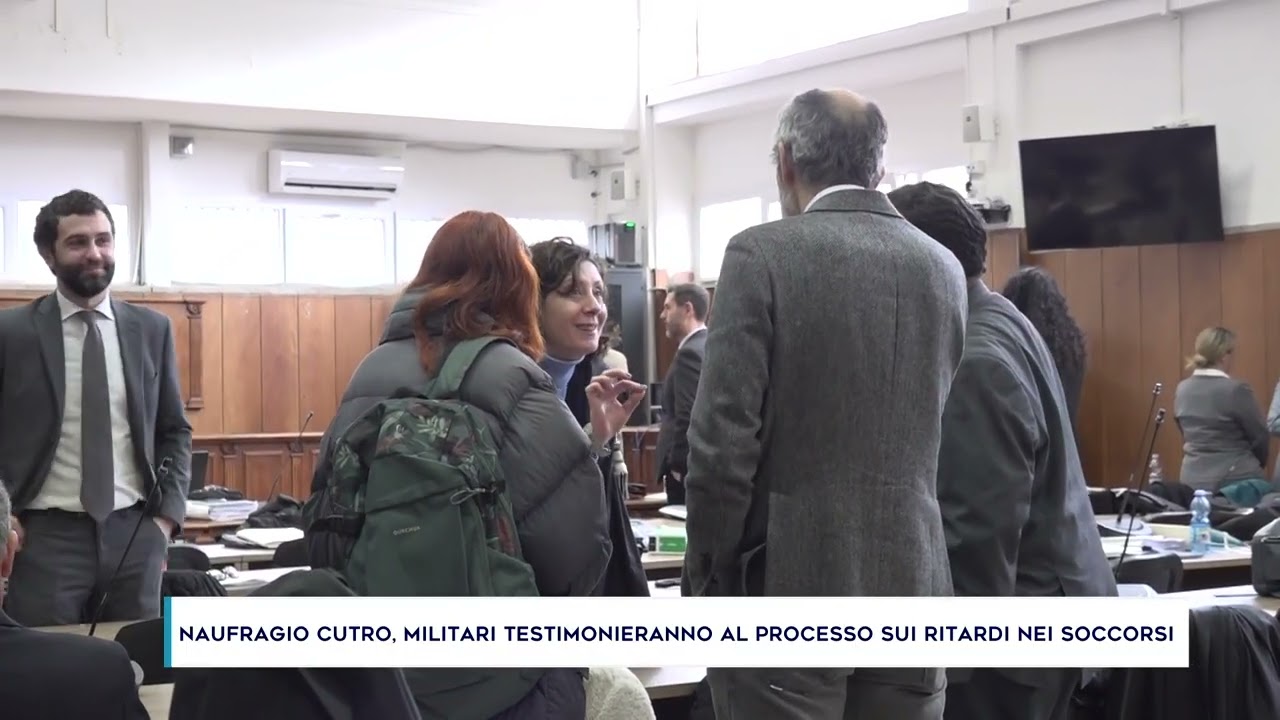NAUFRAGIO CUTRO, MILITARI TESTIMONIERANNO AL PROCESSO SUI RITARDI NEI SOCCORSI