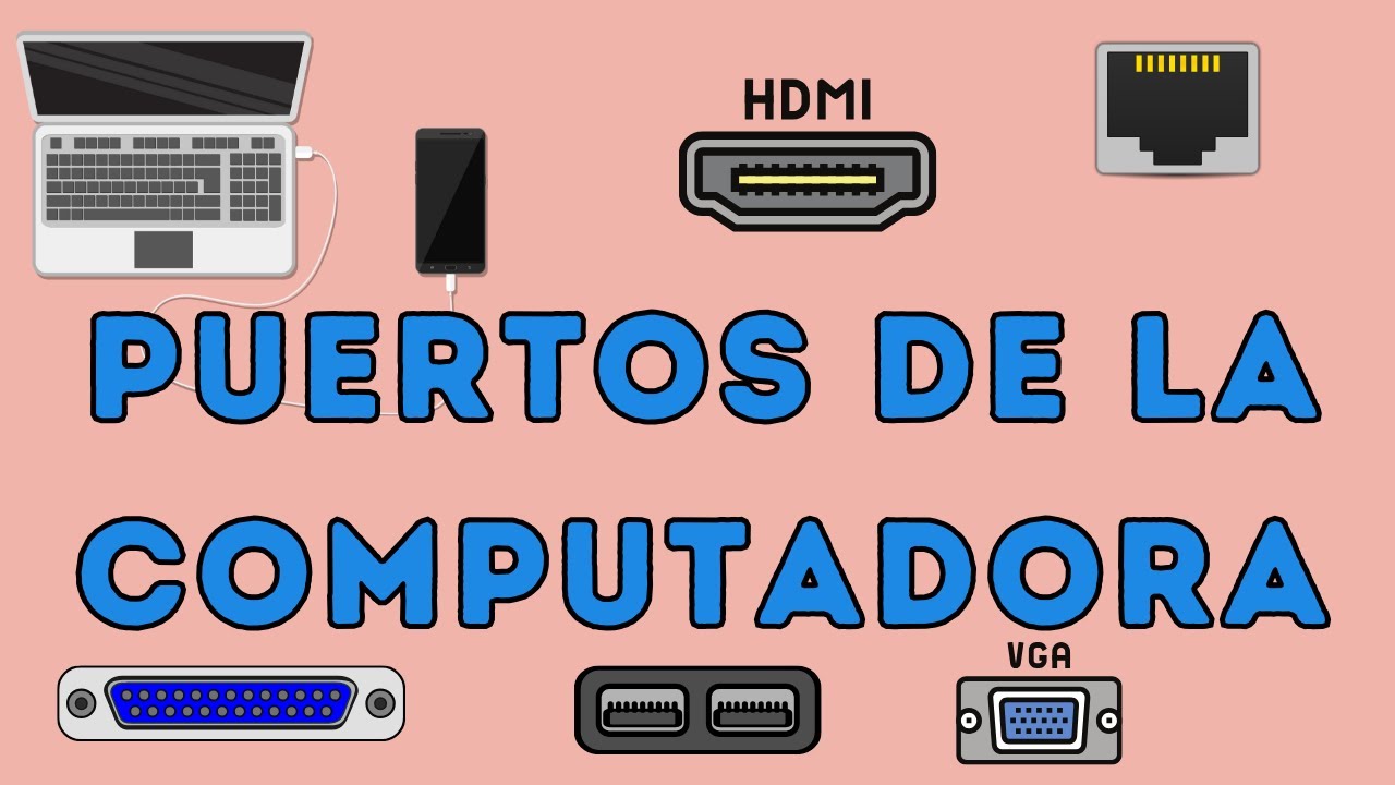 💻 PUERTOS DE MI COMPUTADORA  💻| Para qué se usan? | Curso de computación  desde cero