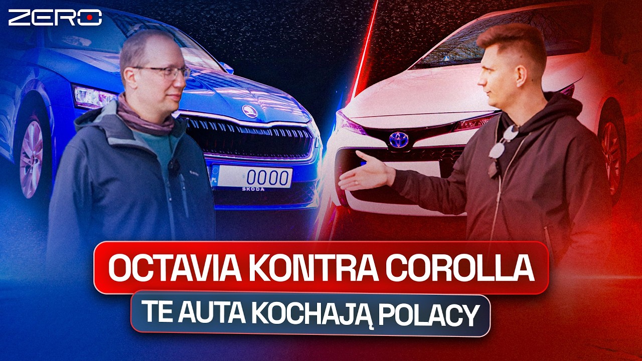 ZŁOMNIK TESTUJE: NAJPOPULARNIEJSZE AUTA W POLSCE, SKODA KONTRA TOYOTA