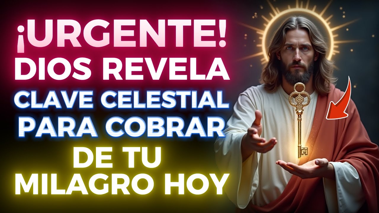 🔴 ¡URGENTE! DIOS REVELA LA CLAVE CELESTIAL PARA COBRAR TU MILAGRO ECONÓMICO HOY