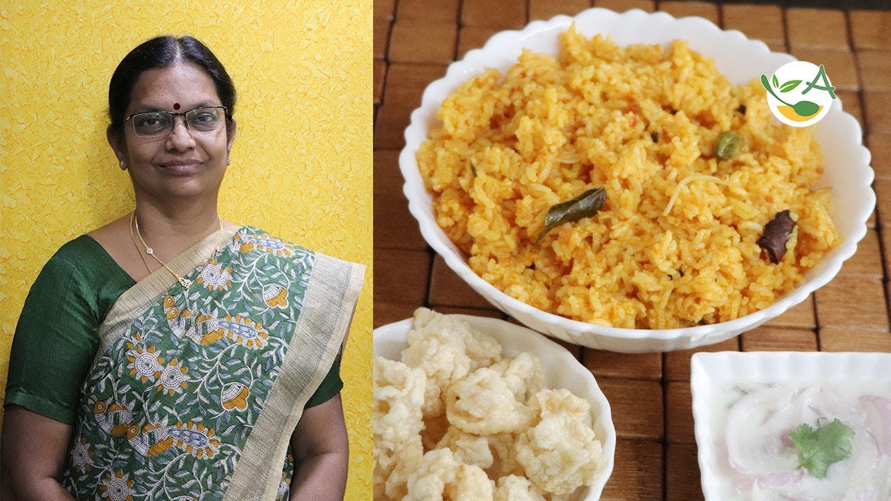 Thakkali Sadham  in Cooker / தக்காளி சாதம் சுவையாக குக்கரில் குழையாமல் அடிபிடிக்காமல் செய்வது எப்படி