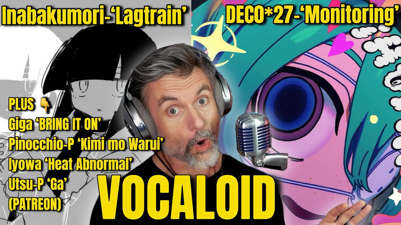 Профессиональный вокальный коуч реагирует на продюсеров VOCALOID &mdash; DECO*27 &laquo;Monitoring&raquo; и Inabaku...