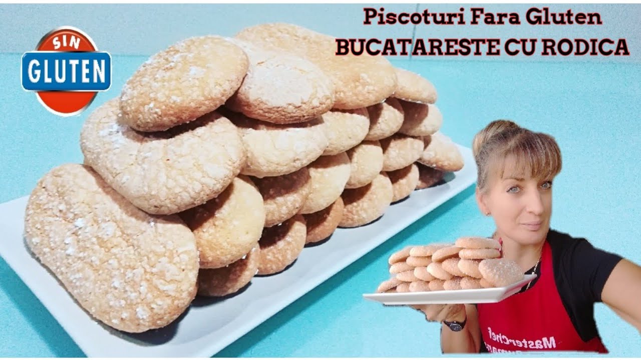 Piscoturi Fara Gluten Reteta Usoara | Soletillas Sin Gluten Receta Muy Facil | BUCATARESTE CU RODICA