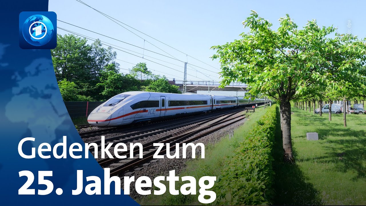 Zugunglück von Eschede: Stilles Gedenken am Mahnmal