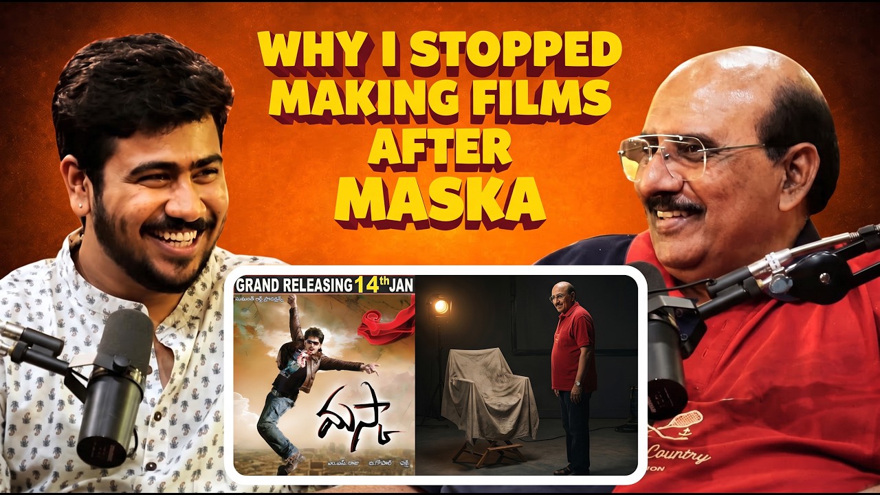 WHY I STOPPED MAKING FILMS AFTER MASKA w MS RAJU